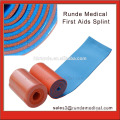 first aid, emergency, sports rolled splint